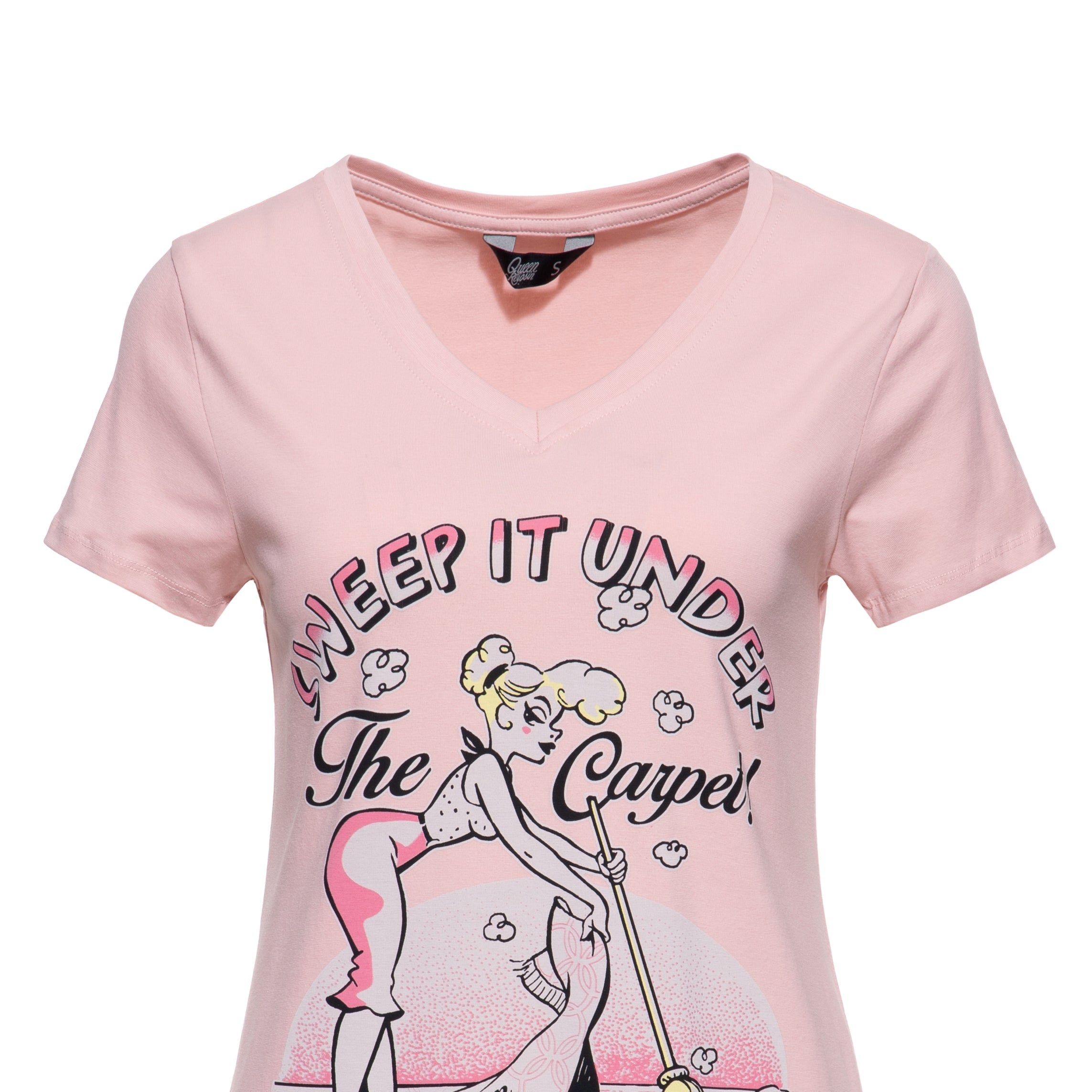 Queen Kerosin - T-Shirt «Sweep it under the carpet»