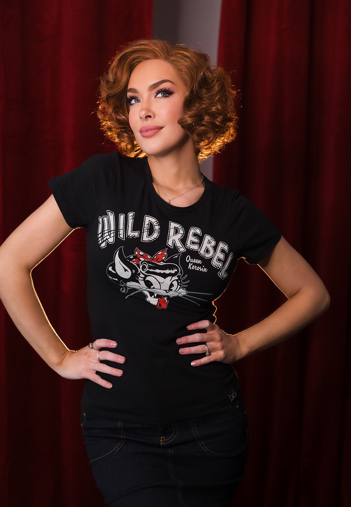 Queen Kerosin - T-Shirt «Wild Rebel»