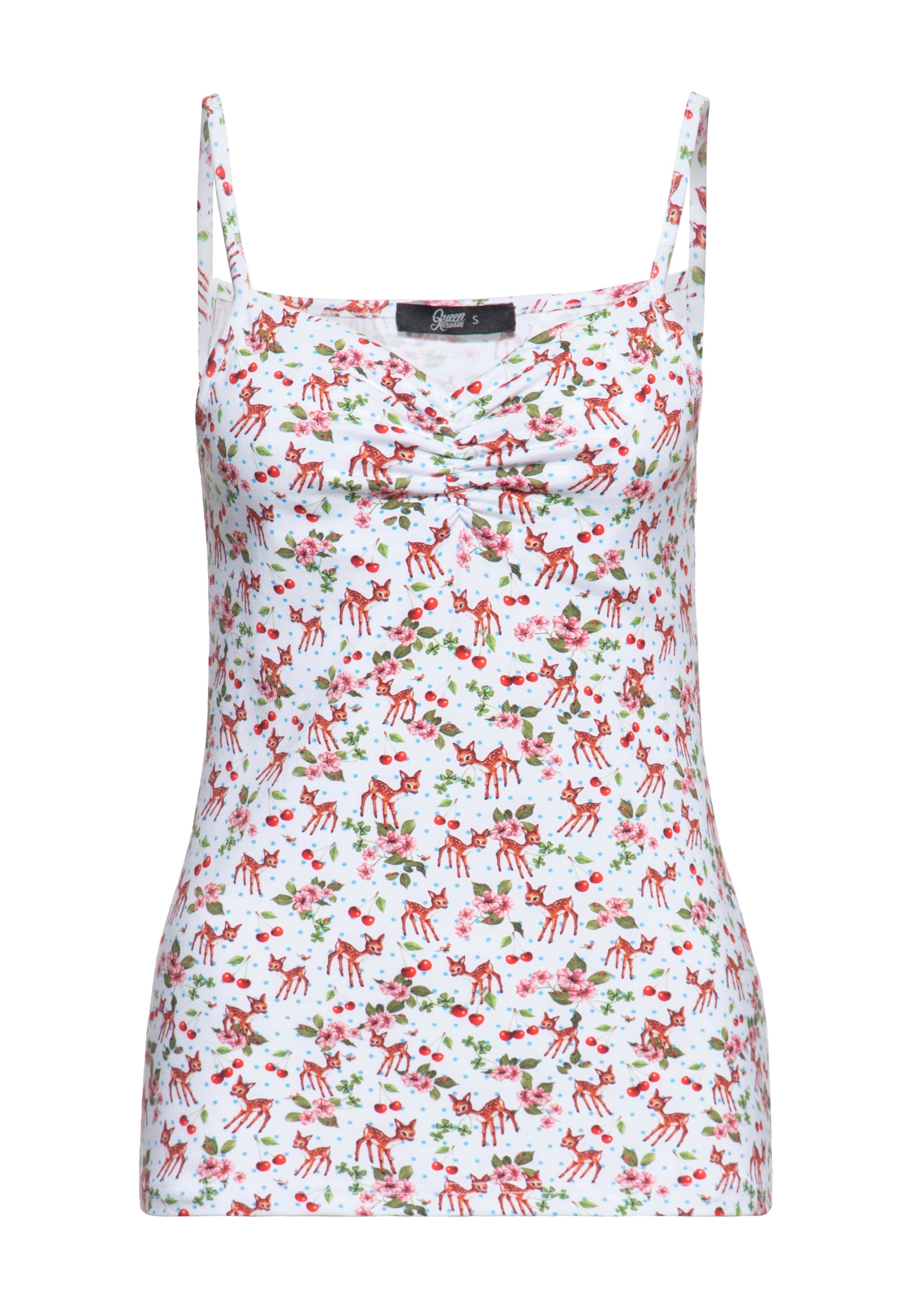 Top «Deer» Tops von Queen Kerosin
