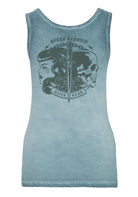 Queen Kerosin - Top in Oil - Washed Optik «Alive Dead»