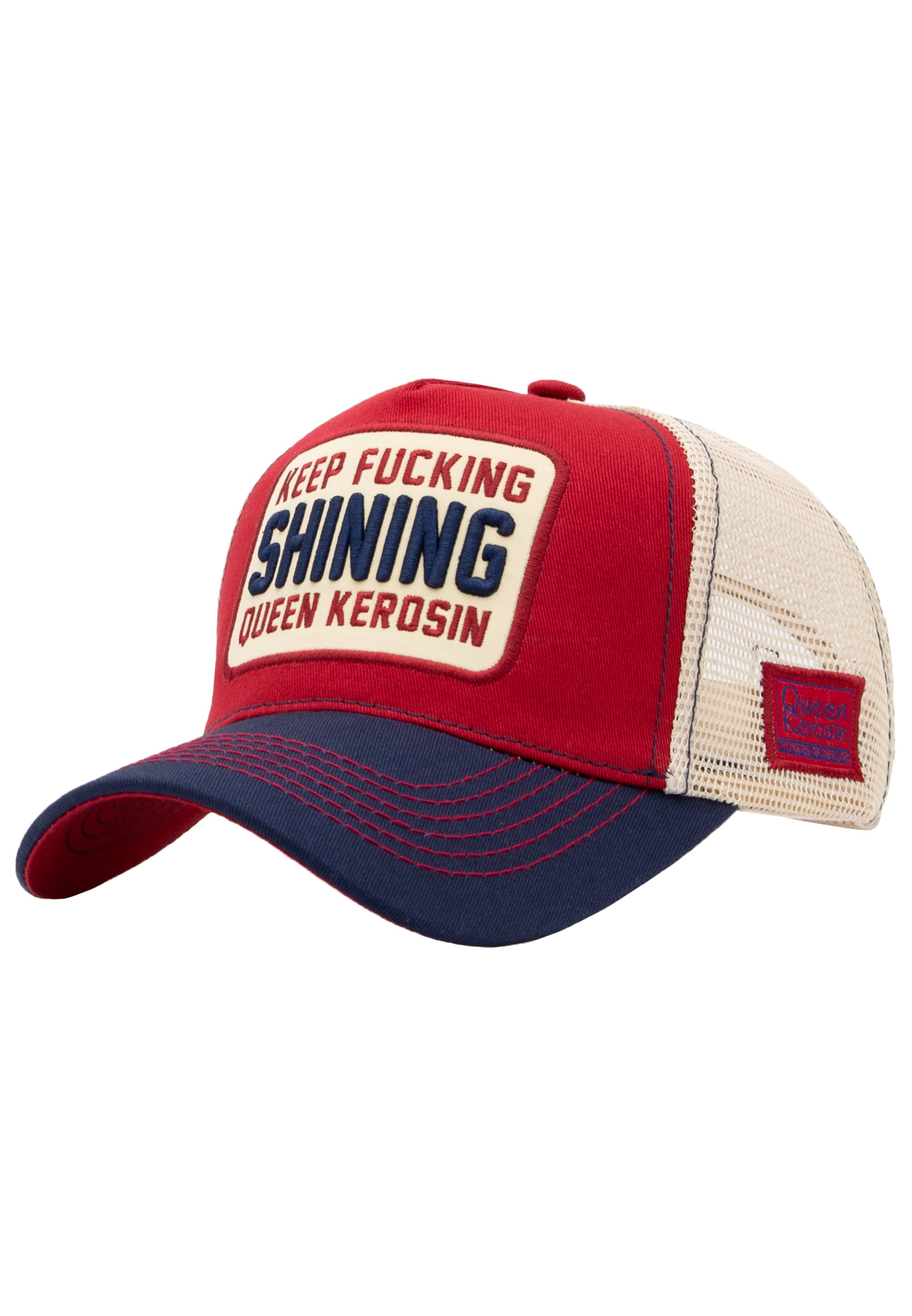 Trucker Cap «Keep Fucking Shining» Trucker Cap von Queen Kerosin