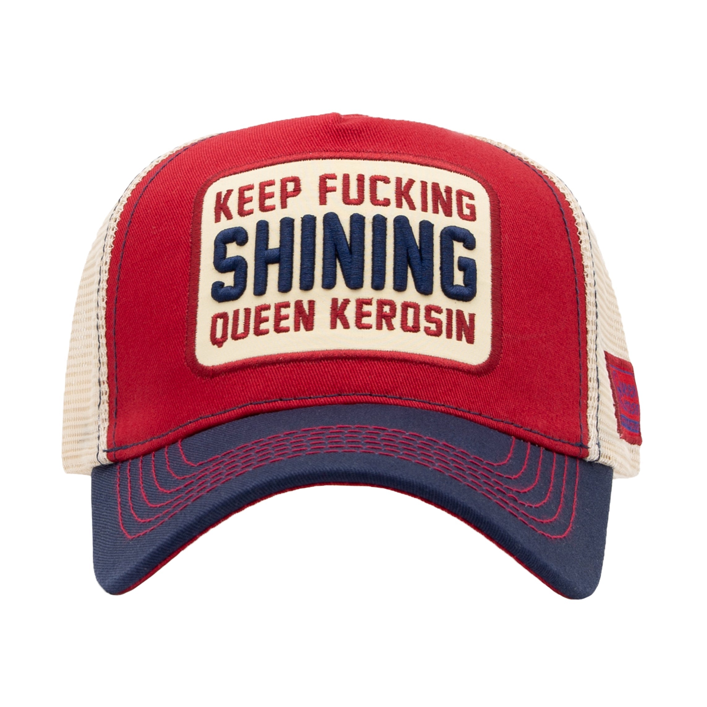 Queen Kerosin - Trucker Cap «Keep Fucking Shining»