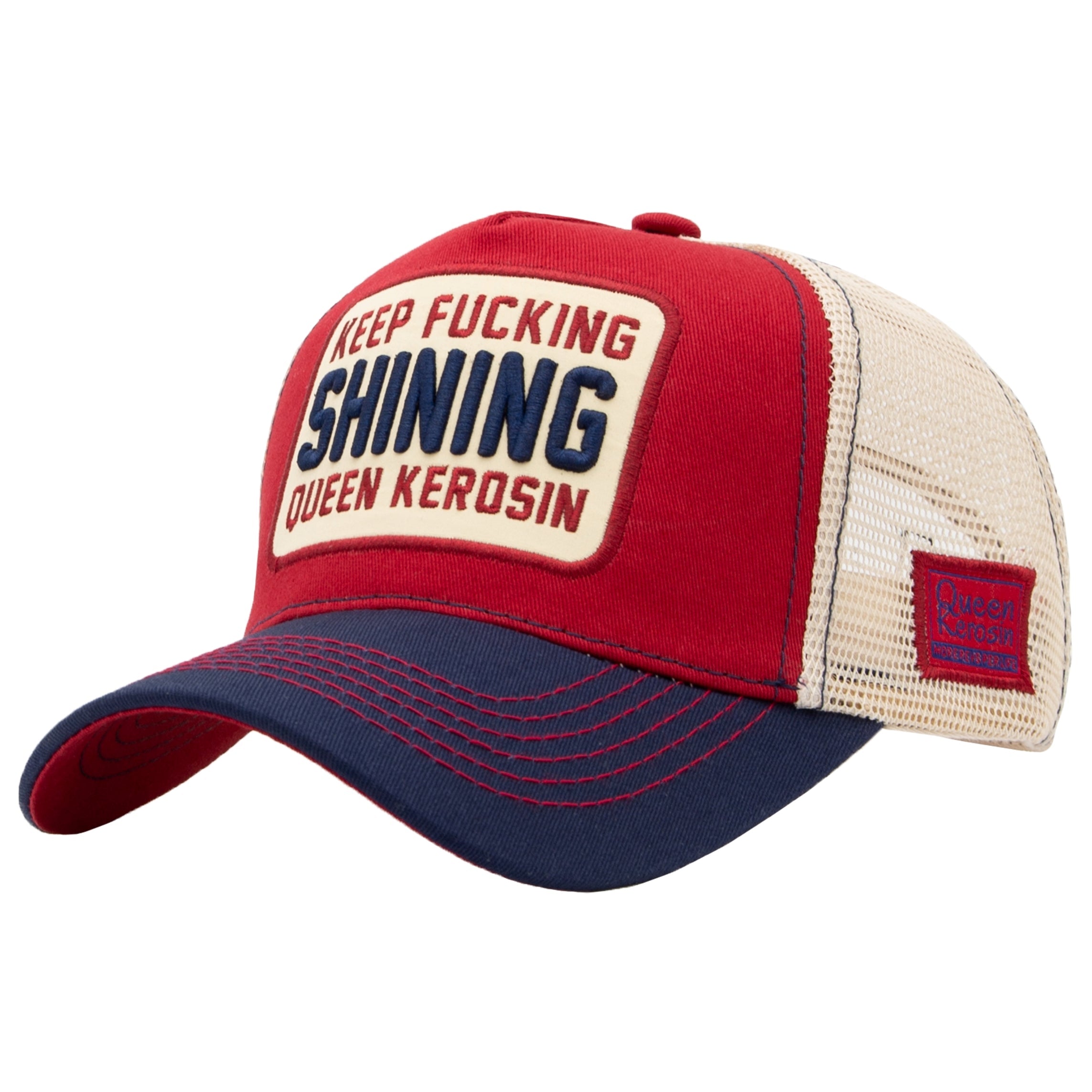 Queen Kerosin - Trucker Cap «Keep Fucking Shining»