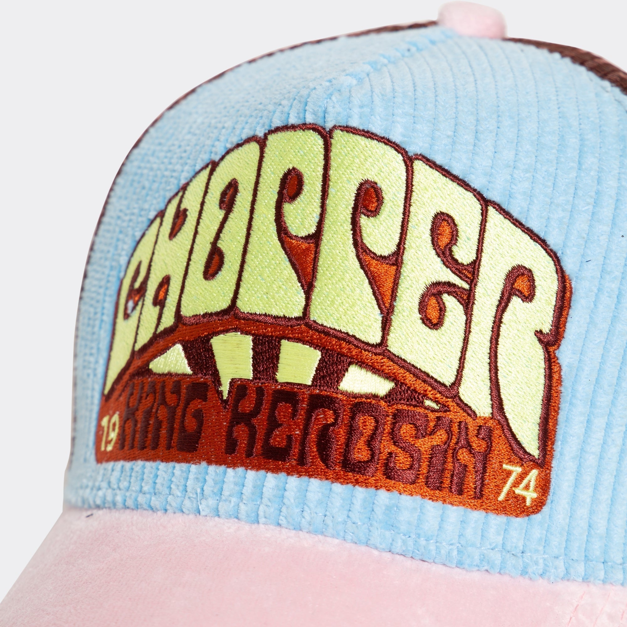 Trucker Cap mit Cord - Front «Chopper» Trucker Cap von Queen Kerosin