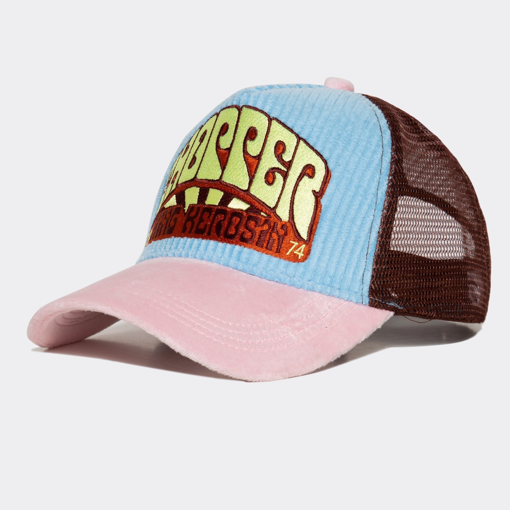 Trucker Cap mit Cord - Front «Chopper» Trucker Cap von Queen Kerosin
