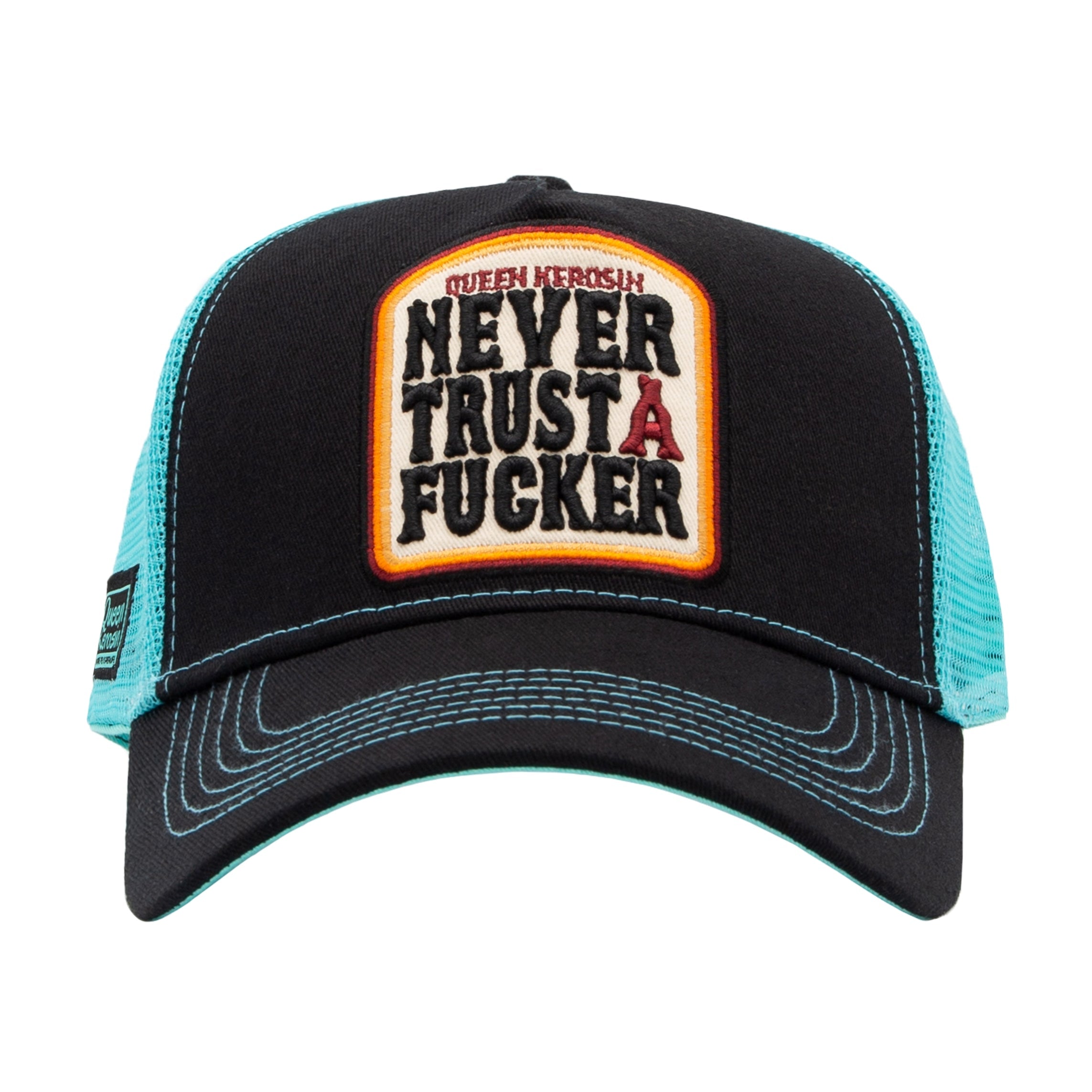 Trucker Cap «Never Trust A Fucker» Trucker Cap von Queen Kerosin