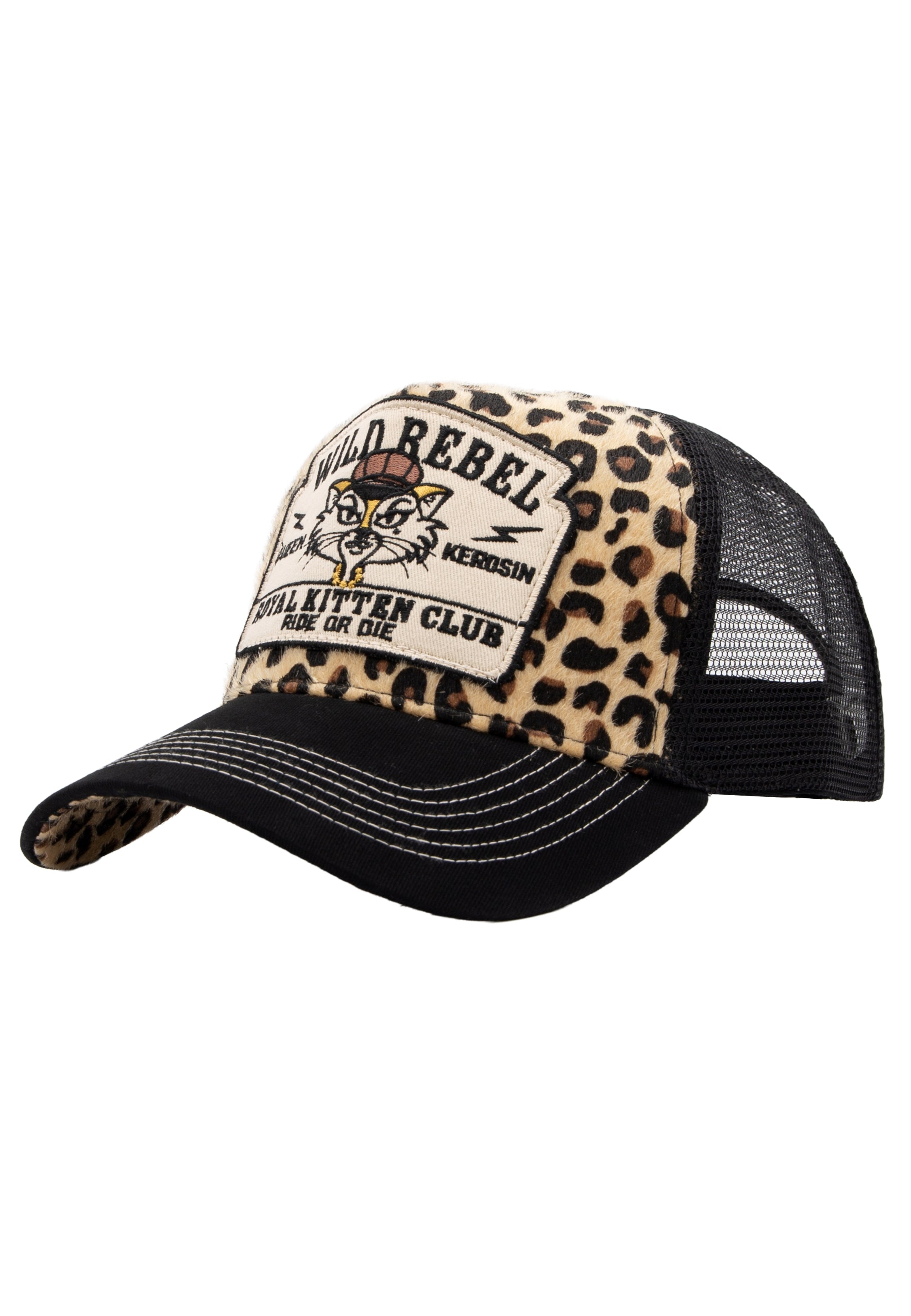 Trucker Cap «Wild Rebel Royal Kitten Club» Trucker Cap von Queen Kerosin