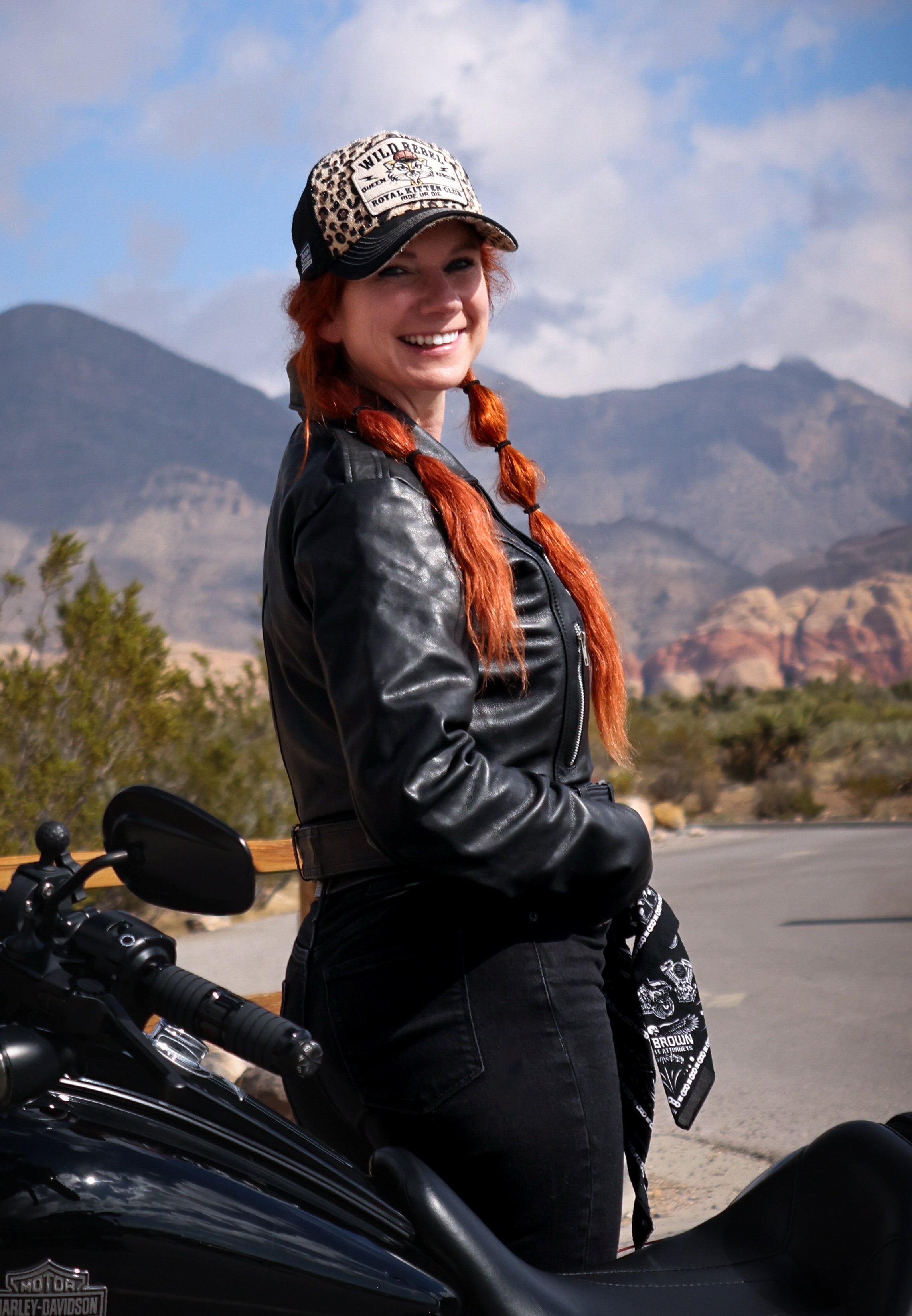 Queen Kerosin - Trucker Cap «Wild Rebel Royal Kitten Club»