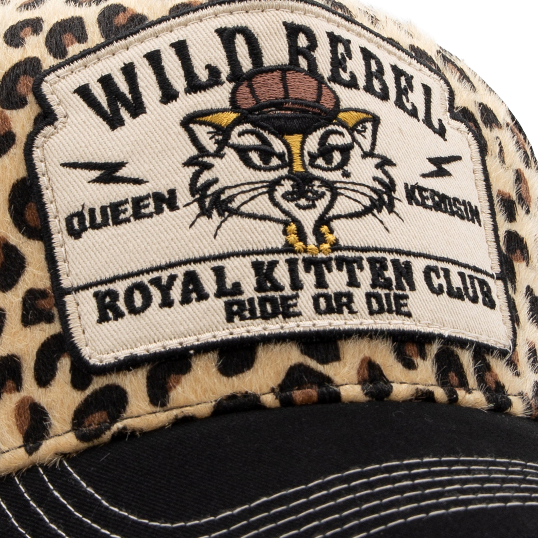 Queen Kerosin - Trucker Cap «Wild Rebel Royal Kitten Club»
