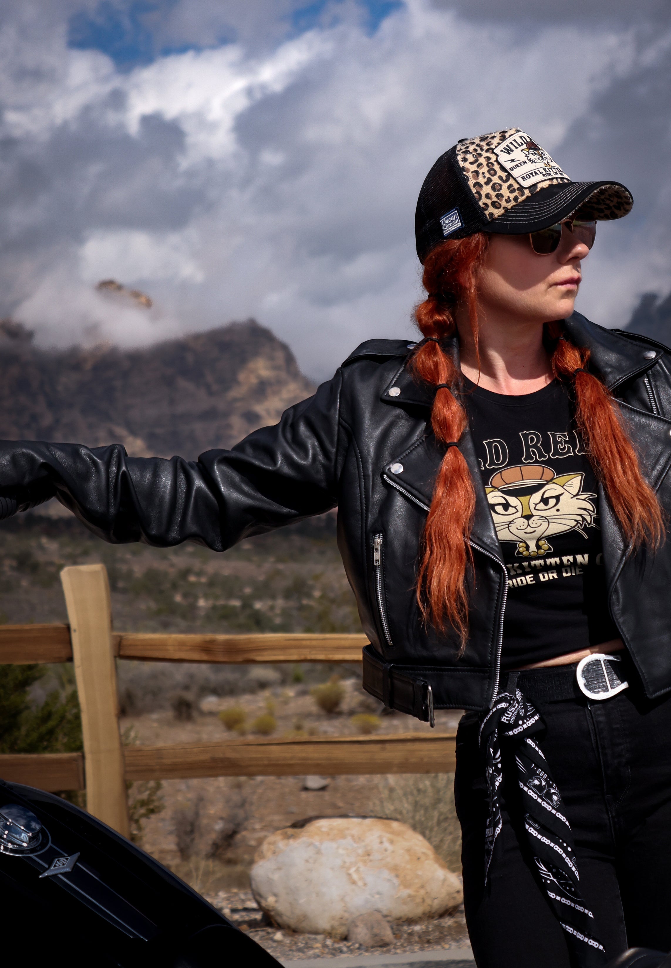 Queen Kerosin - Trucker Cap «Wild Rebel Royal Kitten Club»