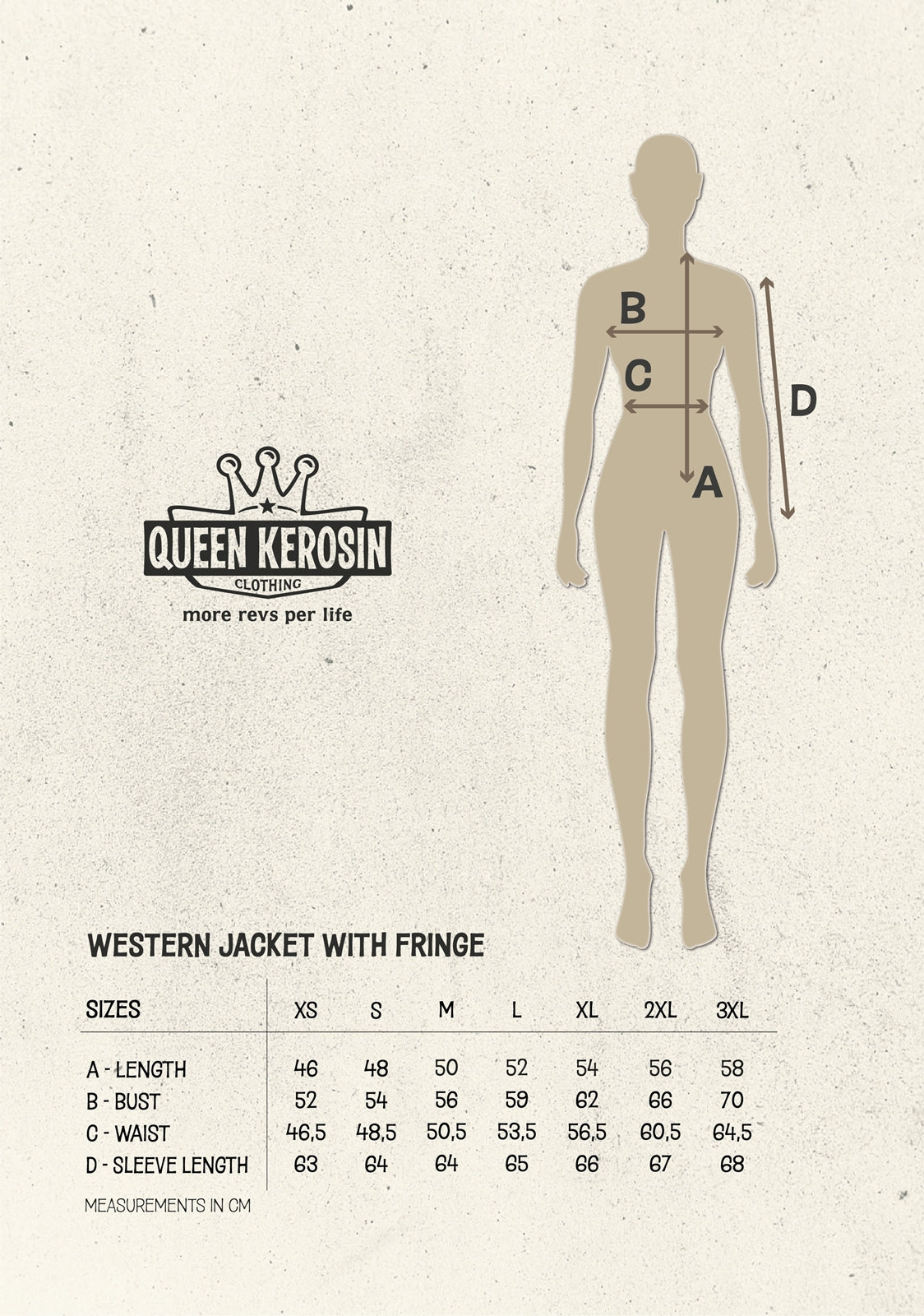 Queen Kerosin - Western - Jacke