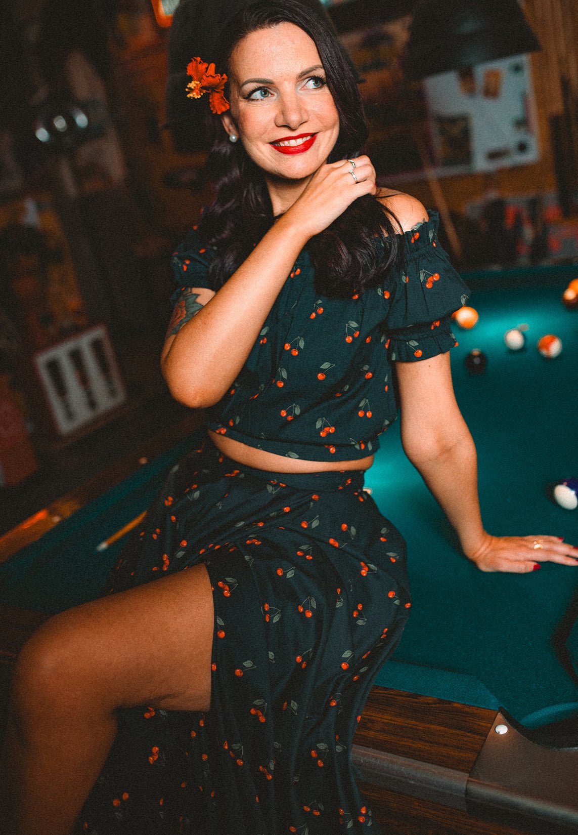 Queen Kerosin - Wickelrock «Cherry»