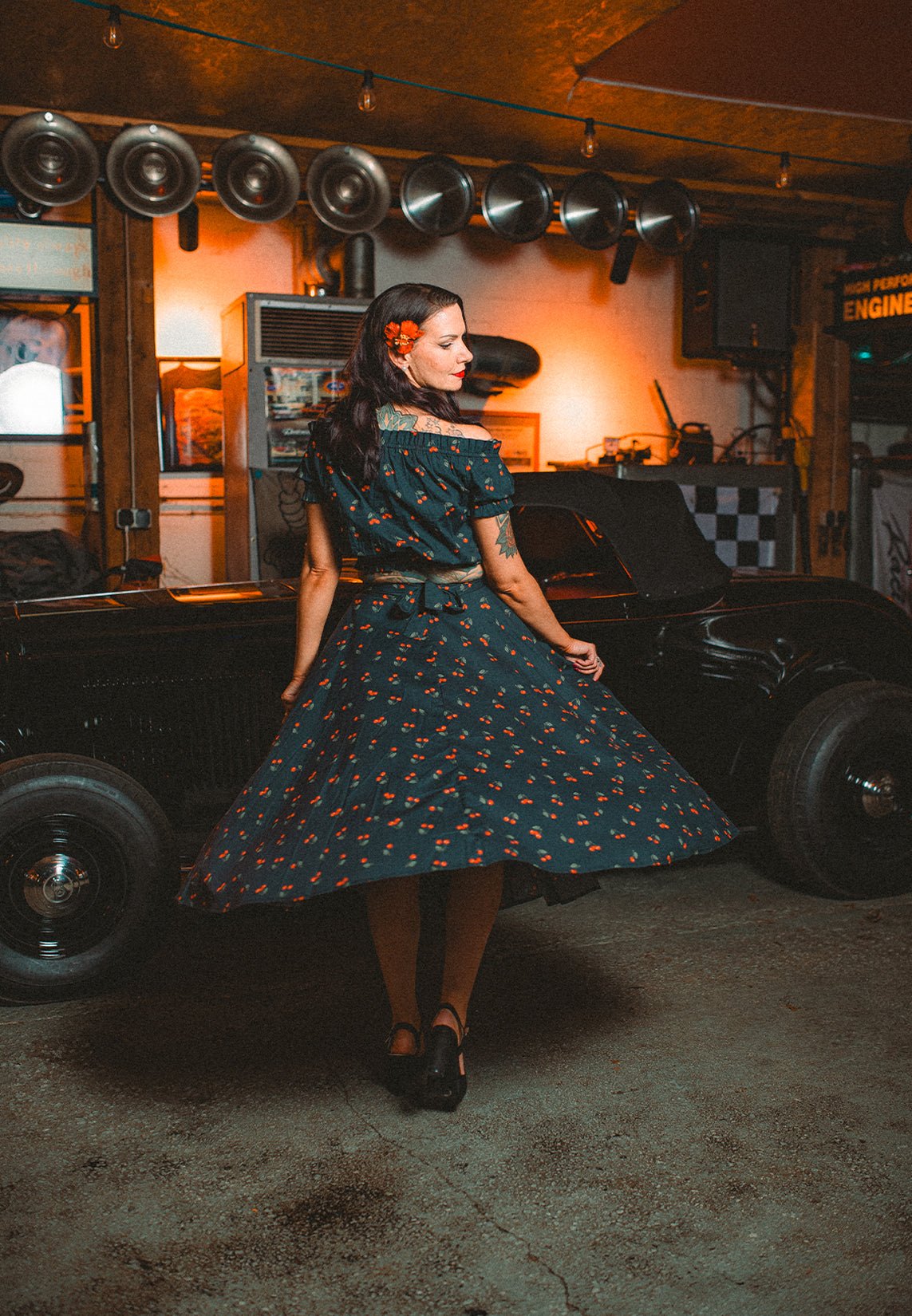 Queen Kerosin - Wickelrock «Cherry»