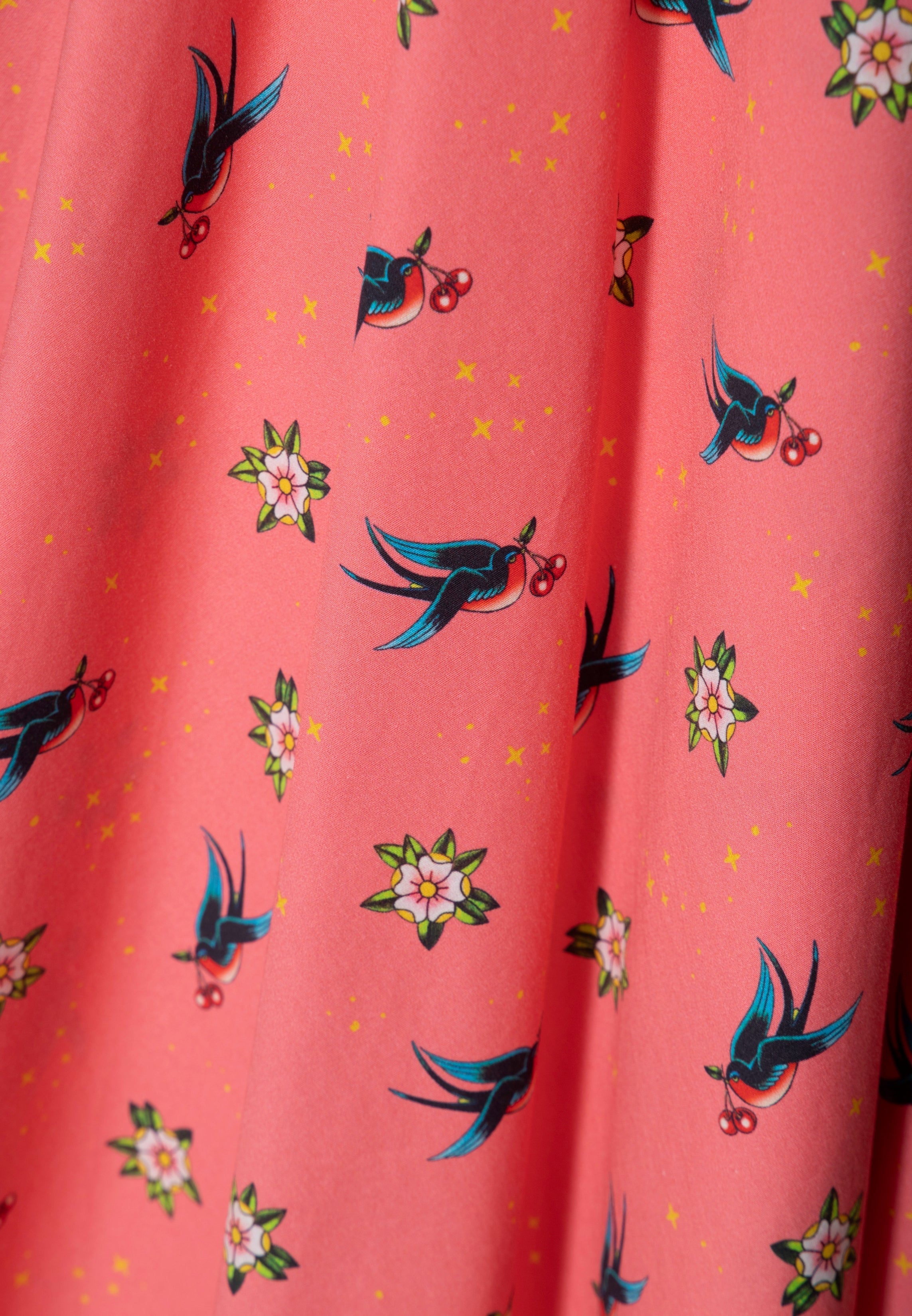 Queen Kerosin - Wickelrock «Oldschool Tattoo»