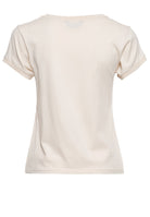 Queen Kerosin - Wide Fit T-Shirt mit Vintage Frontprint «Girl Gang»