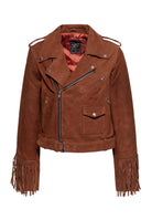 Queen Kerosin - Wildleder Jacke