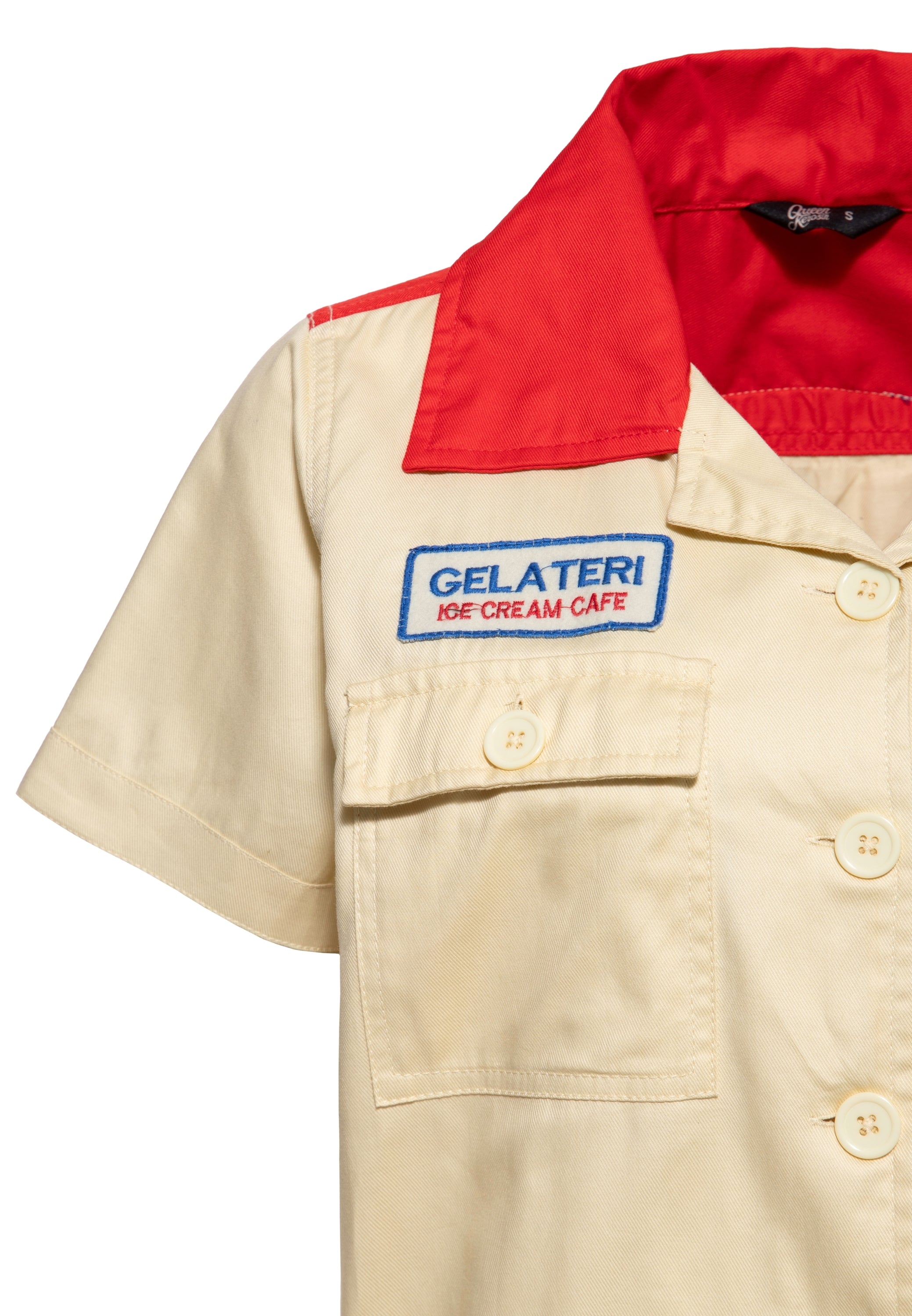 Queen Kerosin - Workwear Hemdbluse «Gelateri»