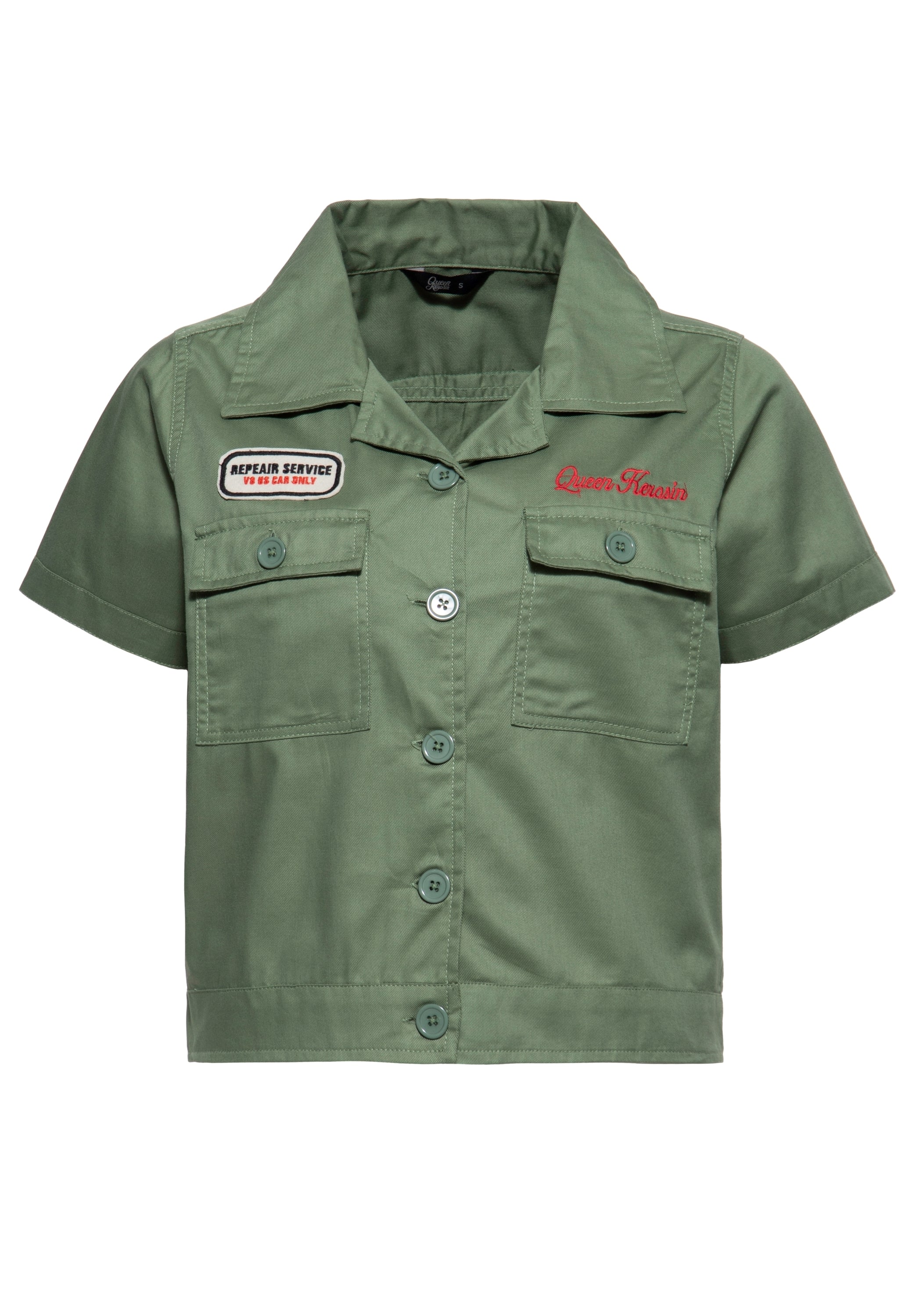 Queen Kerosin - Workwear Hemdbluse «Redondo Beach Speed Queens»