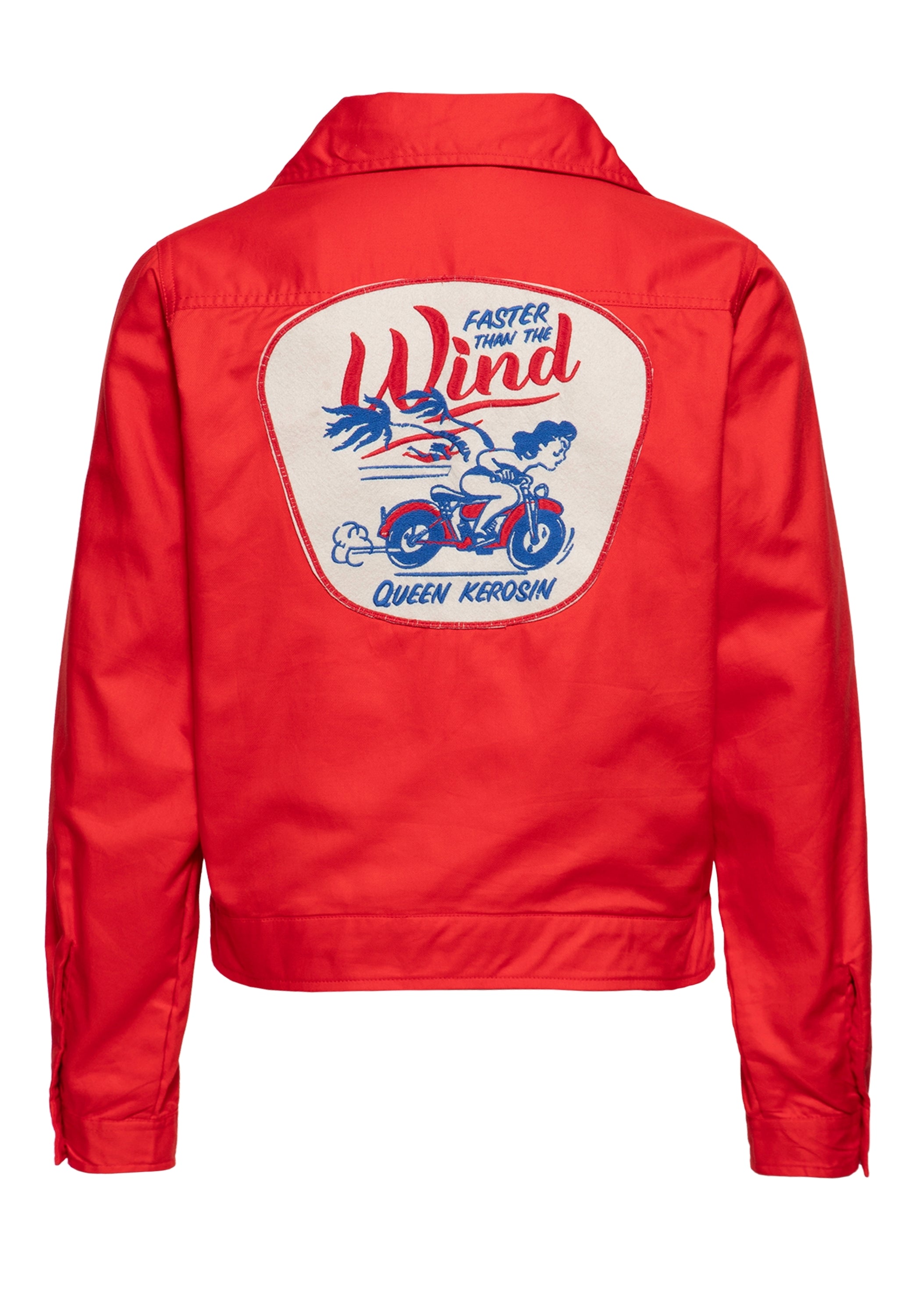 Queen Kerosin - Workwear Jacke «Faster Then The Wind»