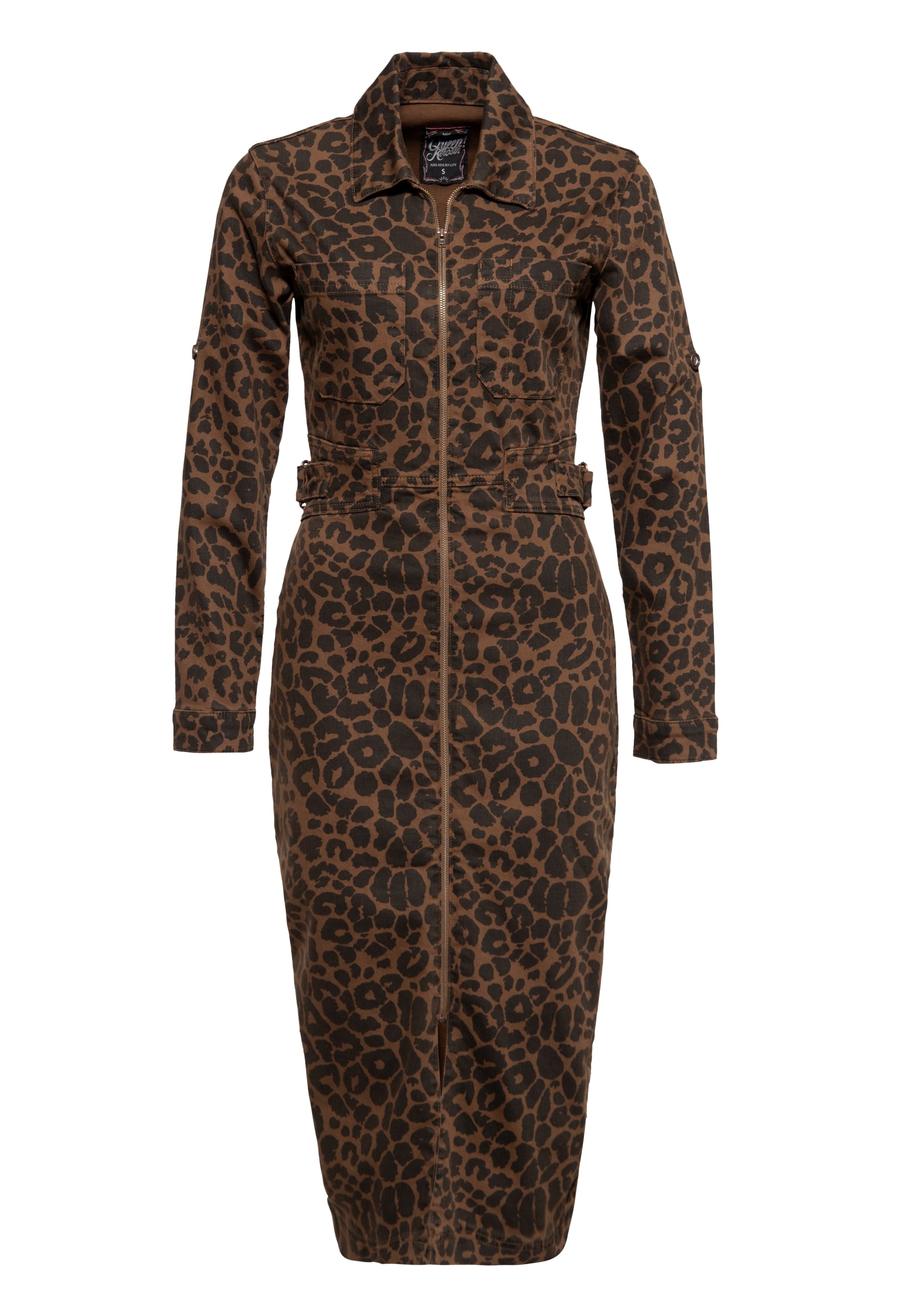 Queen Kerosin - Workwear Pencil Kleid