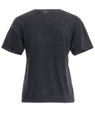 Queen Kerosin - Acid Wash T-Shirt «Hit the Road Queen»