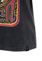 Queen Kerosin - Acid Wash T-Shirt «Hit the Road Queen»