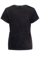 Queen Kerosin - Acid washed Boyfriend T-Shirt «Not your Playbunny»