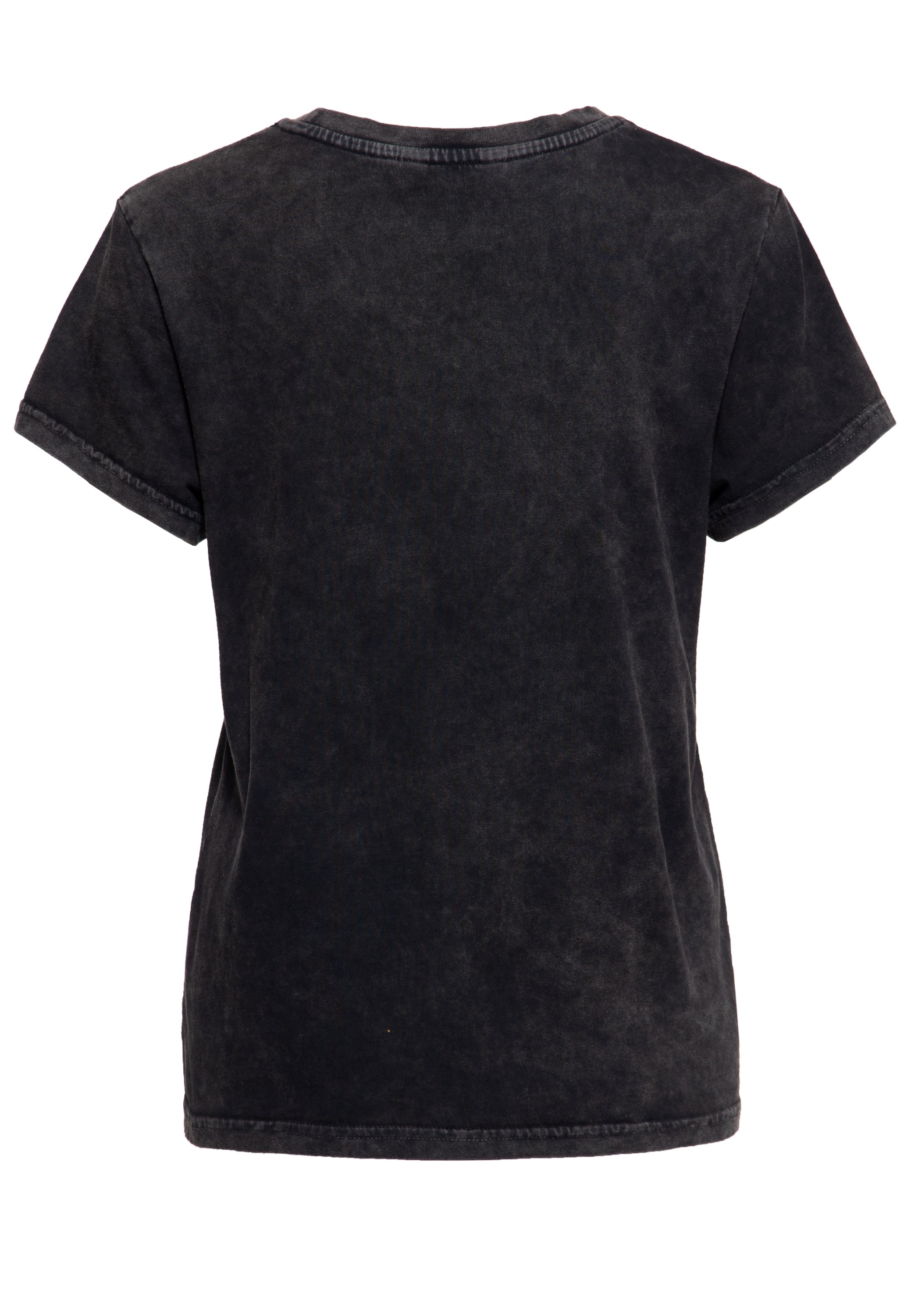 Queen Kerosin - Acid washed Boyfriend T-Shirt «Not your Playbunny»