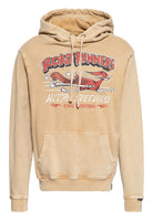 King Kerosin - Acid washed Hoodie «Road Runners»