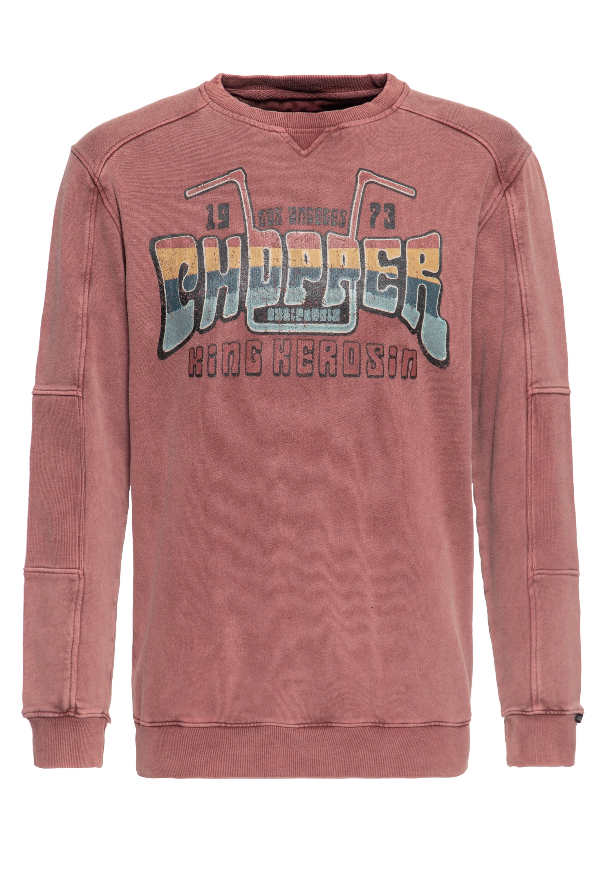 King Kerosin - Acid Washed Pullover «Chopper 1973»
