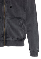 King Kerosin - Acid washed Zip Hoodie «Psychedelic Custom Chopper»