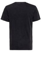 King Kerosin - Acidwash T-Shirt «Born to f**k»
