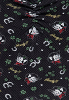 Queen Kerosin - Allover-Print Swingkleid «Howdy»