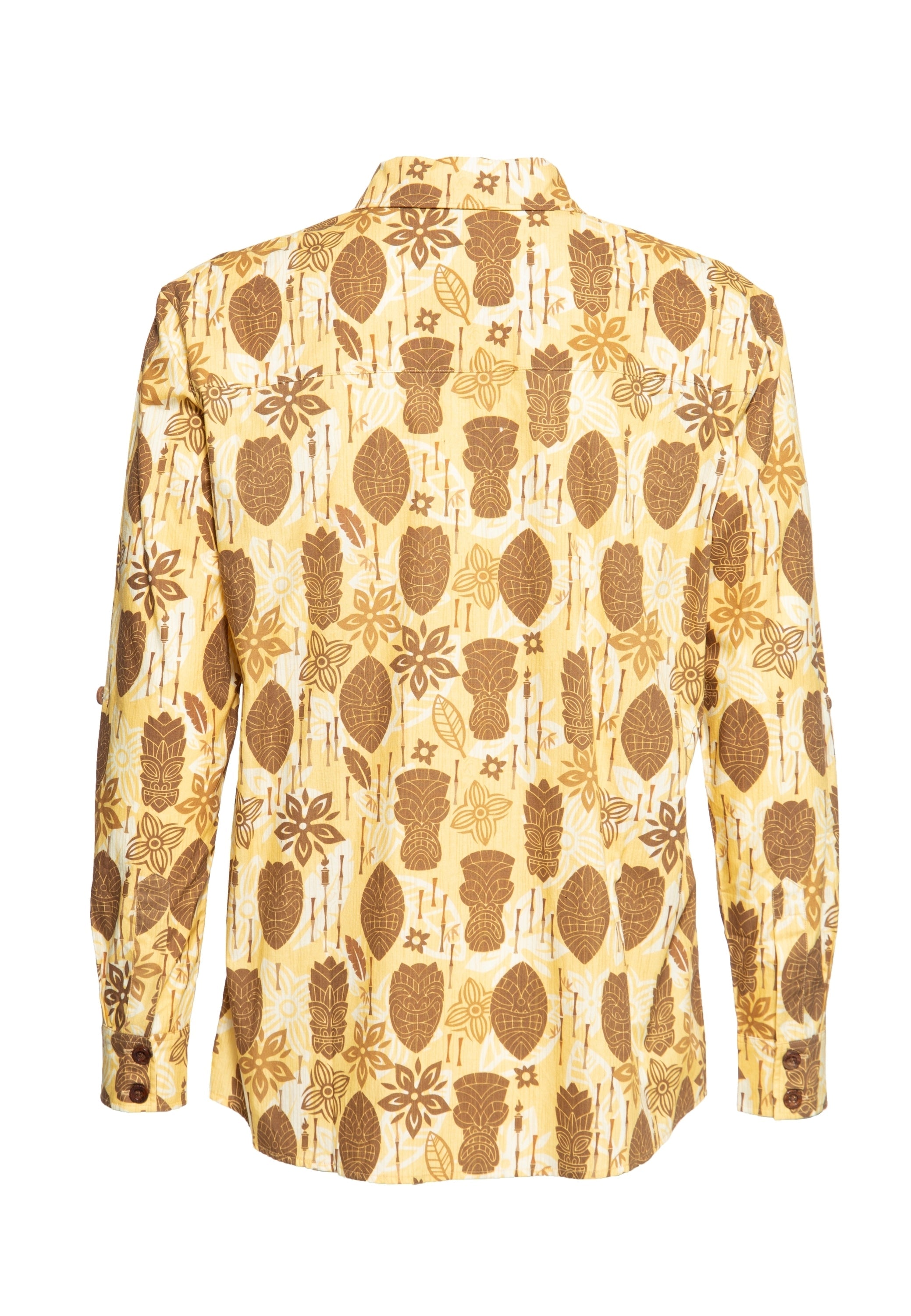 King Kerosin - Allover Printed Hemd «Tahiti»