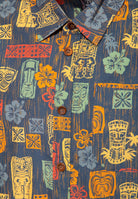 King Kerosin - Allover Printed Hemd «Tiki's»