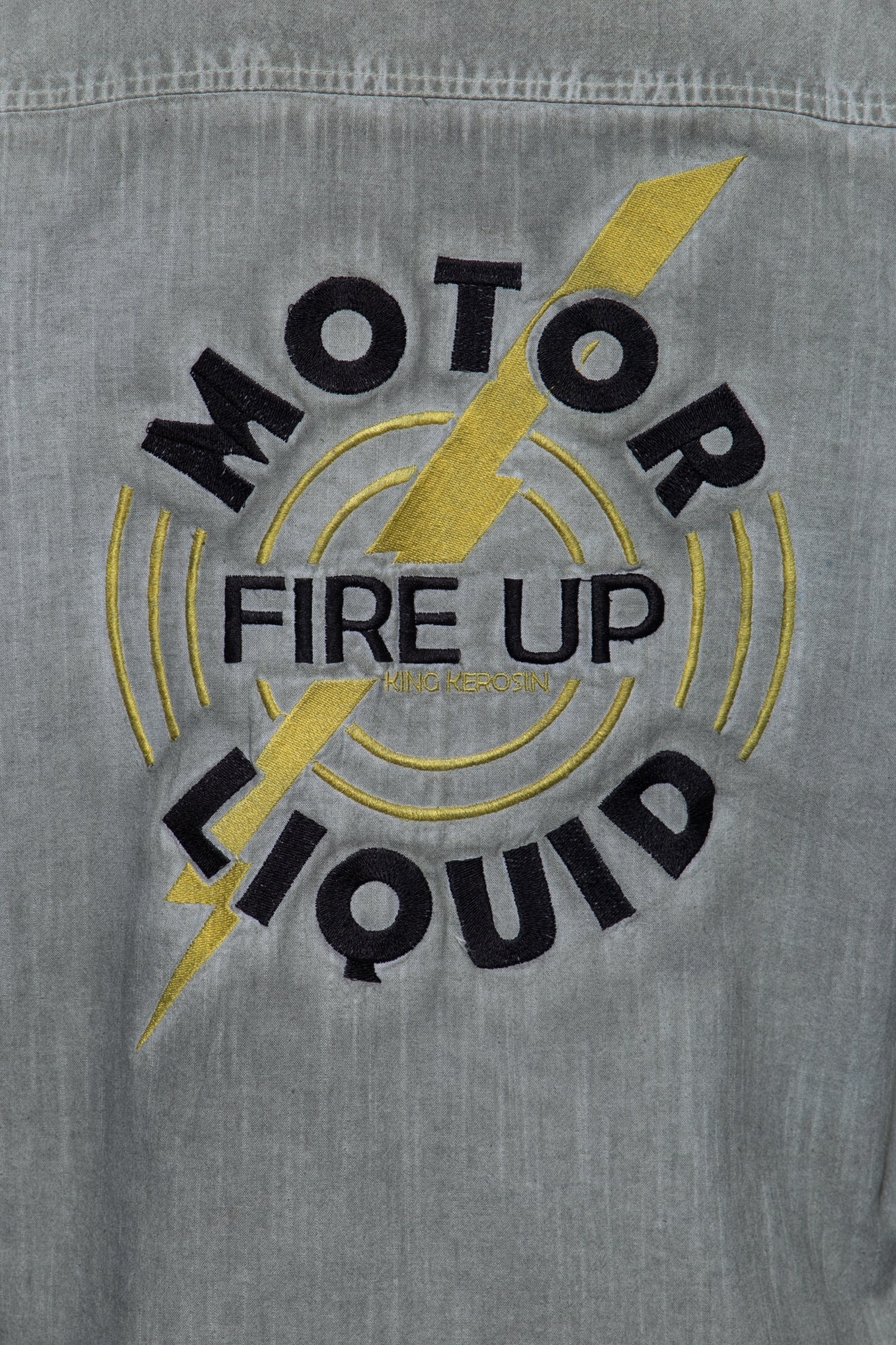 King Kerosin - Authentisches Langarmhemd «Motor Liquid»