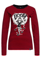 Queen Kerosin - Basic Langarmshirt «Bomb Devil»