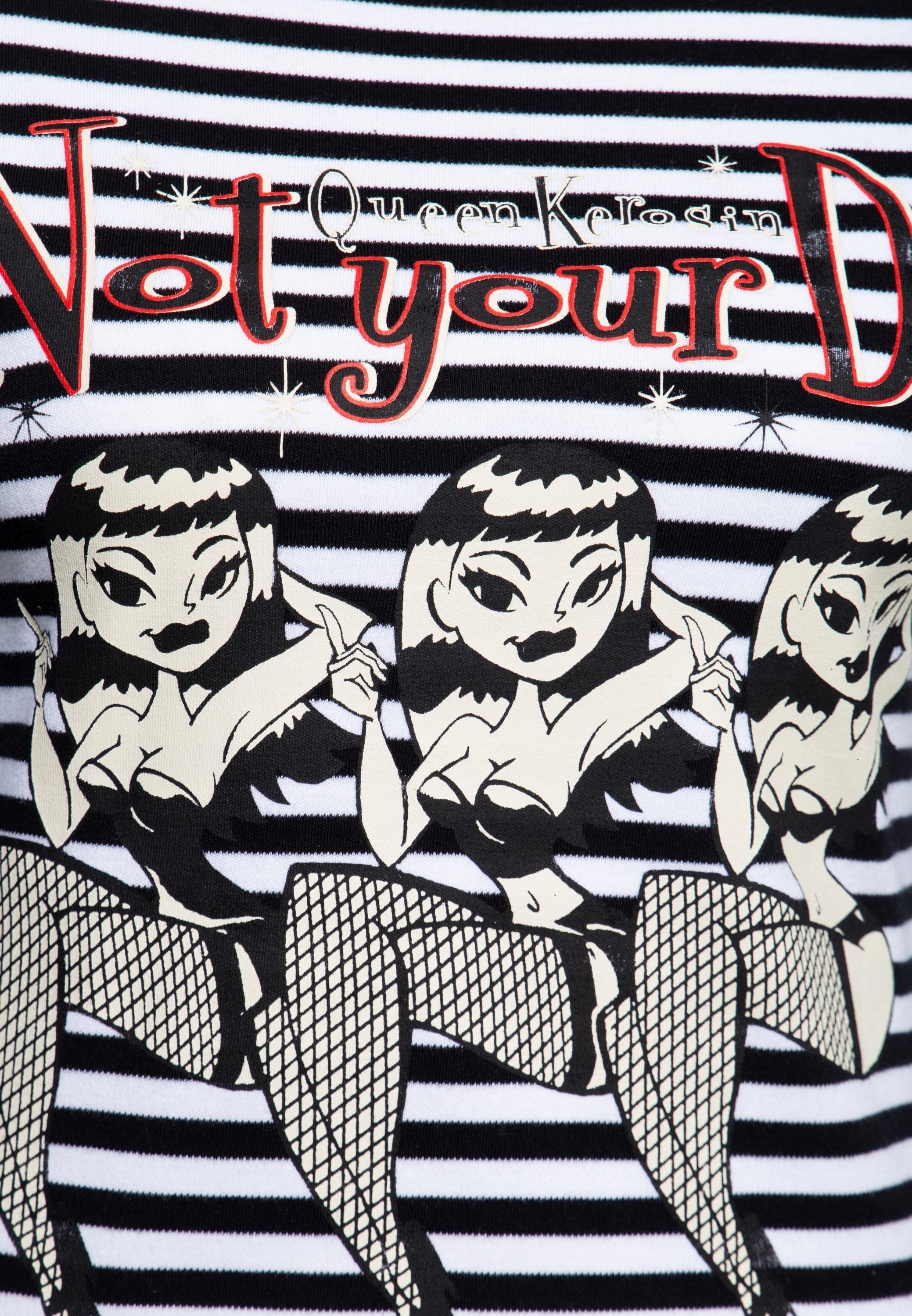 Queen Kerosin - Basic Langarmshirt «Not your Doll»