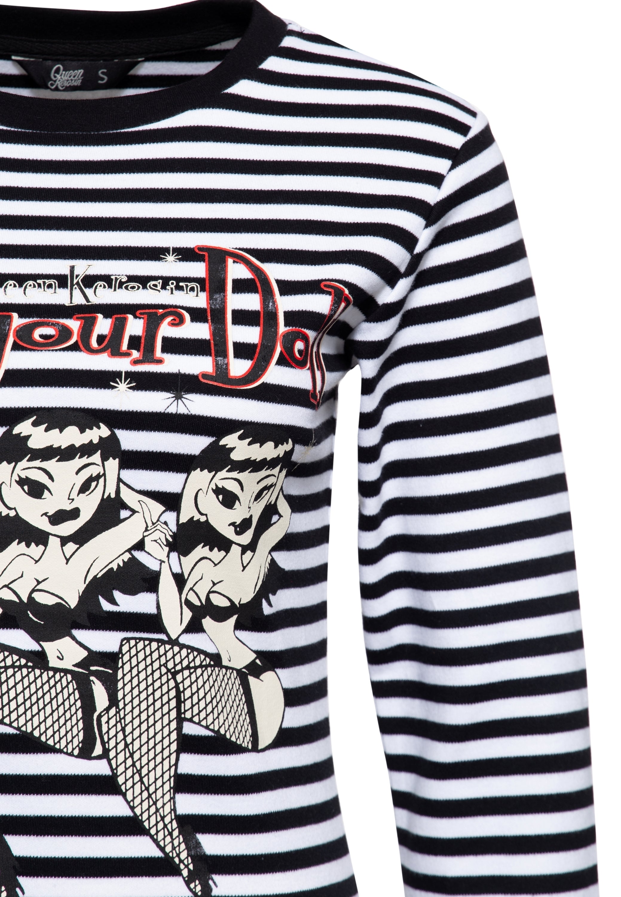 Queen Kerosin - Basic Langarmshirt «Not your Doll»