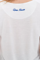 Queen Kerosin - Basic T-Shirt aus Viskose-Mix