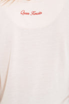 Queen Kerosin - Basic T-Shirt aus Viskose-Mix