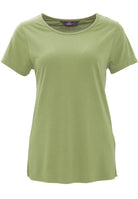 Queen Kerosin - Basic T-Shirt aus Viskose-Mix