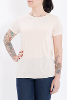 Queen Kerosin - Basic T-Shirt aus Viskose-Mix
