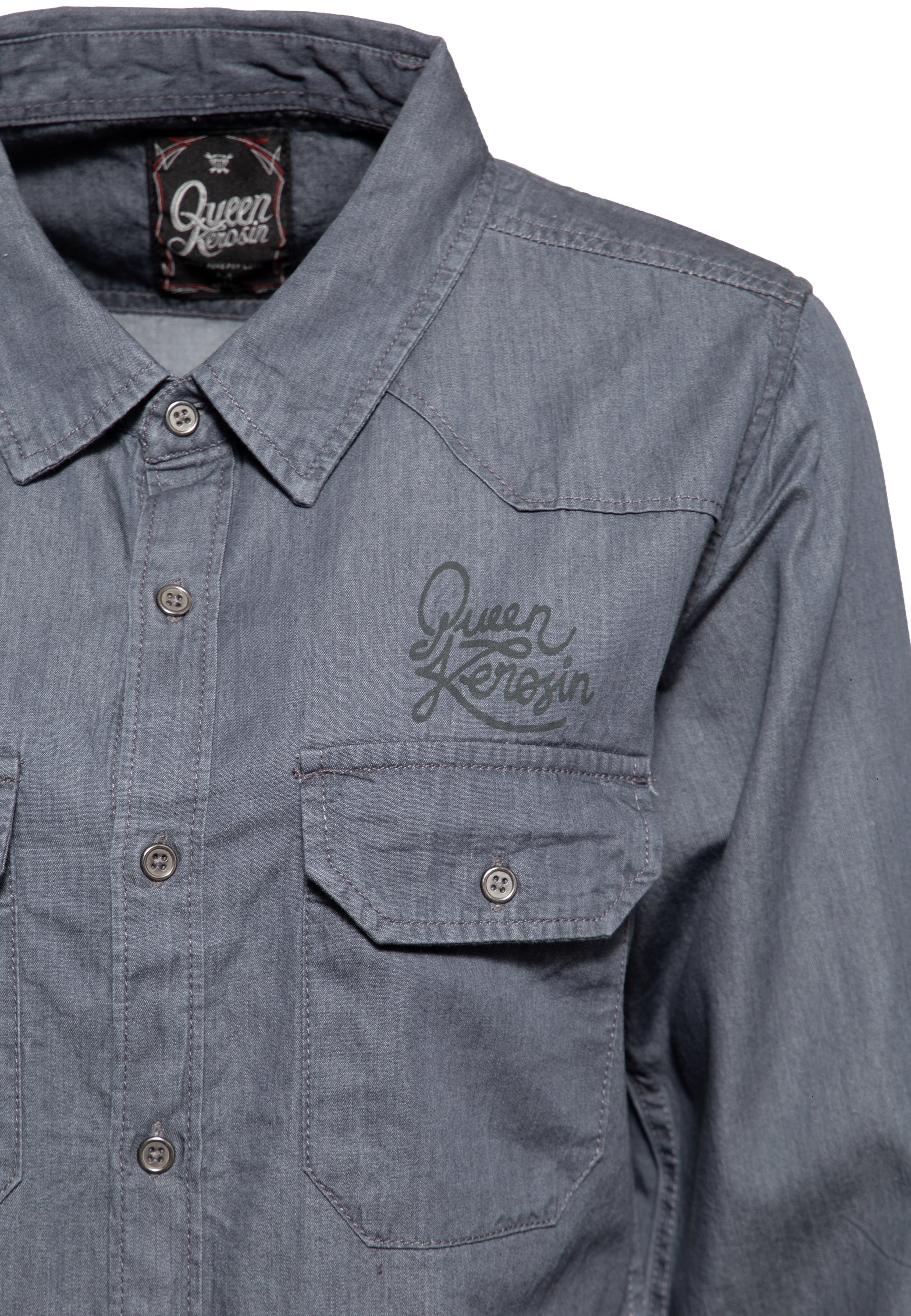 Queen Kerosin - Baumwollbluse