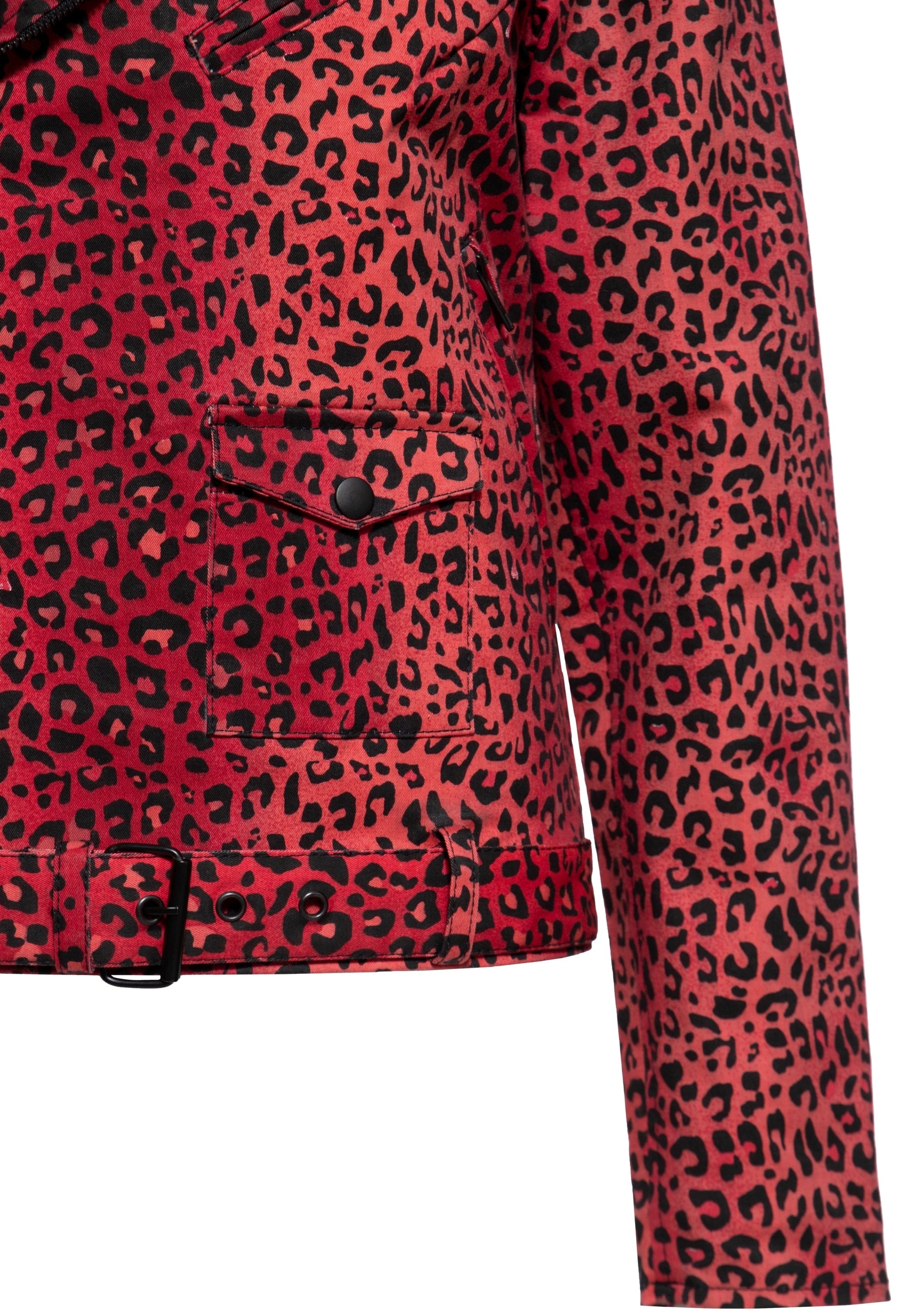 Queen Kerosin - Biker Jacke «Motor Queen Service»