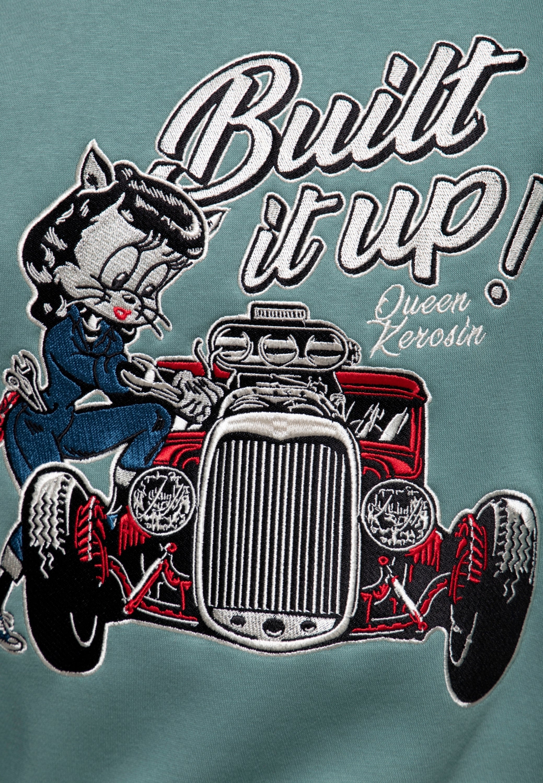 Queen Kerosin - College Jacke «Built it up!»