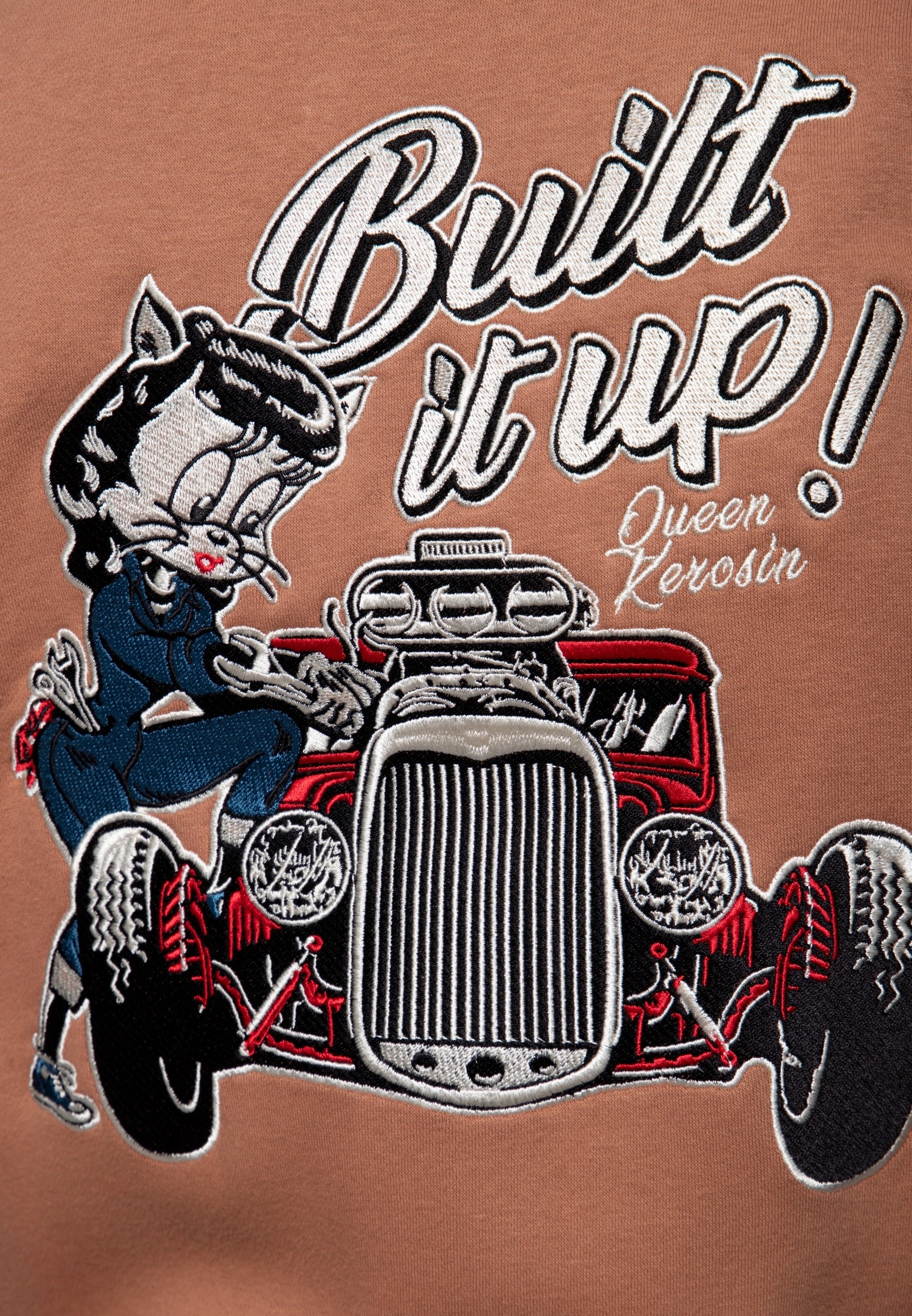 Queen Kerosin - College Jacke «Built it up!»