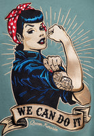 Queen Kerosin - College Jacke «We Can Do It»