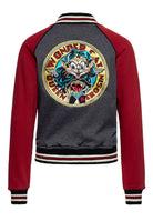 Queen Kerosin - College Jacke «Wonder Cat»