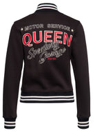 Queen Kerosin - College Sweatjacke «Motor Service Queen»